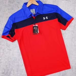 Brand New UAR Mars Sports Polo T shirt Half Sleeve - Royal Blue, M