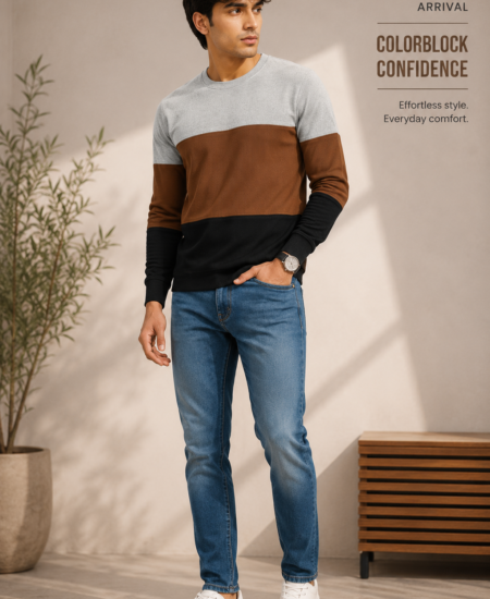 Brand New Zaro Premium Quality Cut & Sew Cotton Full Sleeve T shirt