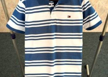 New Premium Soft Quality Cotton Stripes Polo T-shirt