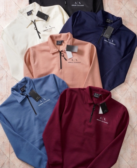 Brand New ARMIN Premium Quality Men’s Hi Neck Zipper Full Zipper