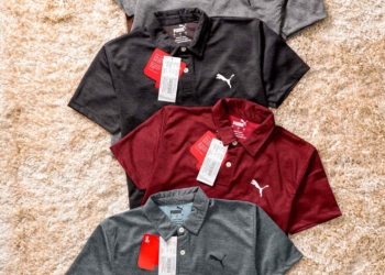 Most Wanted Premium Men’s Grindle Dot Knit Sports Polo T-shirt