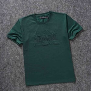 Brand New ARMIN Premium Embossed Premium Cotton Round Neck Men's T-shirt