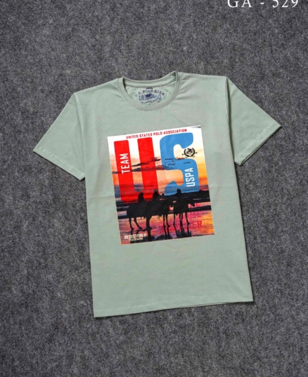 Trendy Premium Quality Cotton Men’s Printed T-shirt