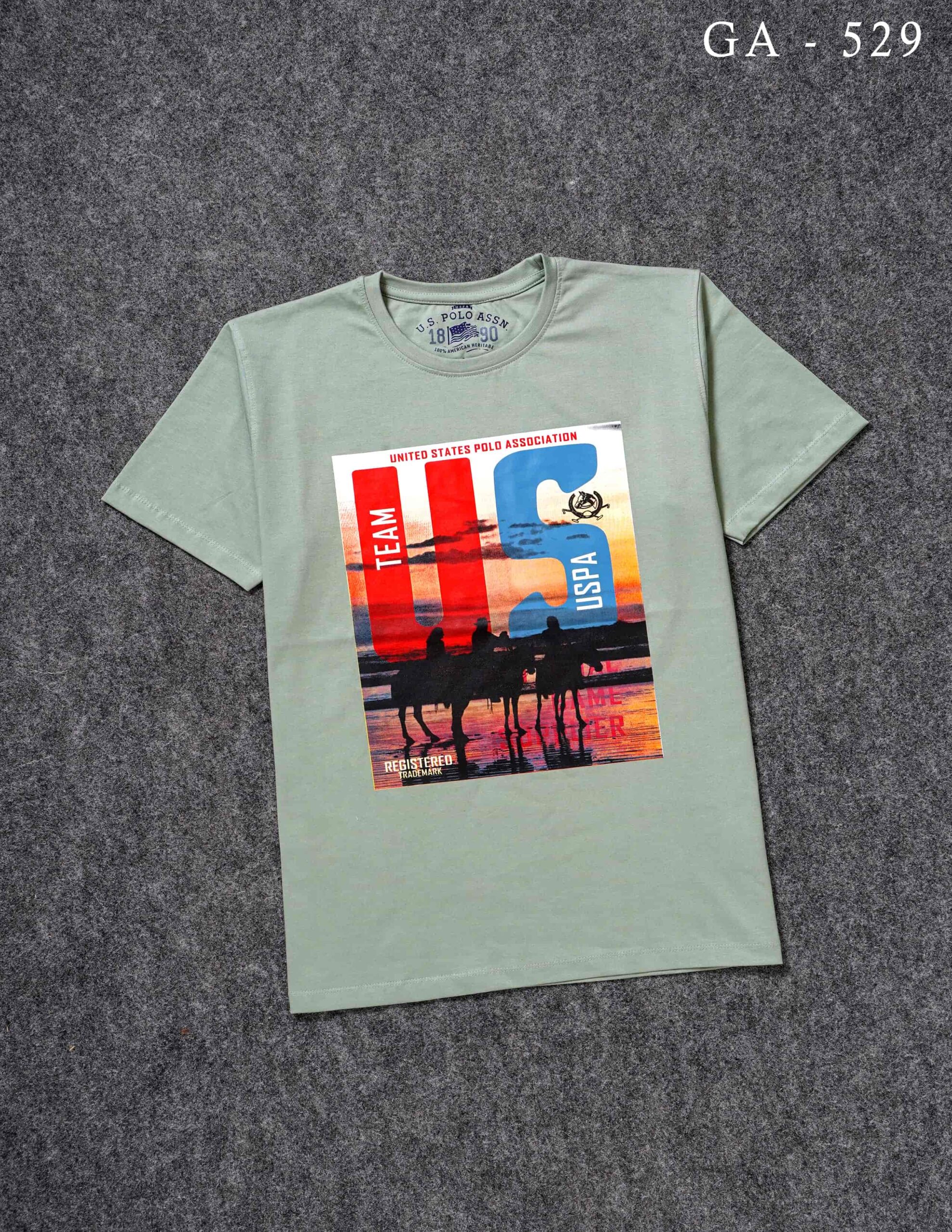 Trendy Premium Quality Cotton Men’s Printed T-shirt