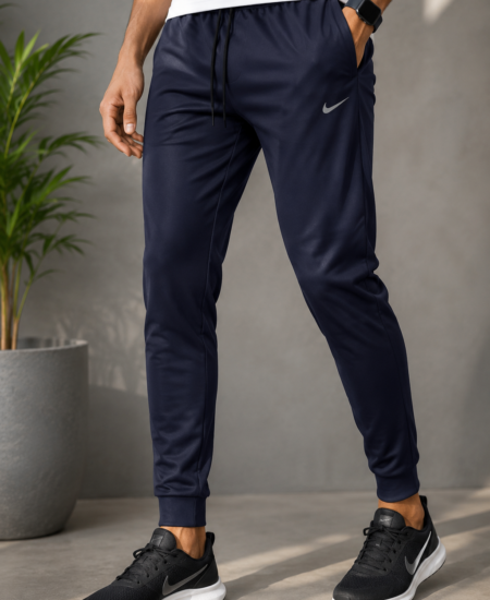 Branded NKE 4 Way Lycra Premium Quality Men’s Sports Track pant With Cuff