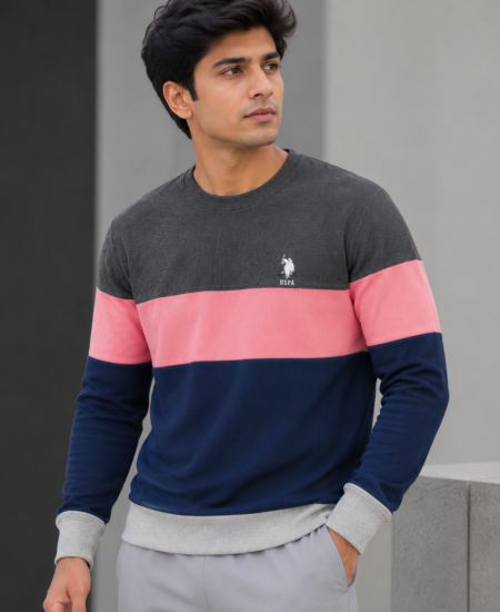 Brand New US Premium Quality Chest Embroidery durby Sweatshirt Full Sleeve