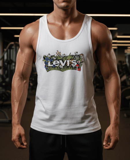 Men’s Casual Cotton Printed Sandos / Vest