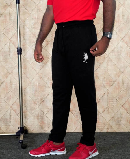 Brand New US Cotton Loop Knit Regular Fit Track Pant Without Cuff