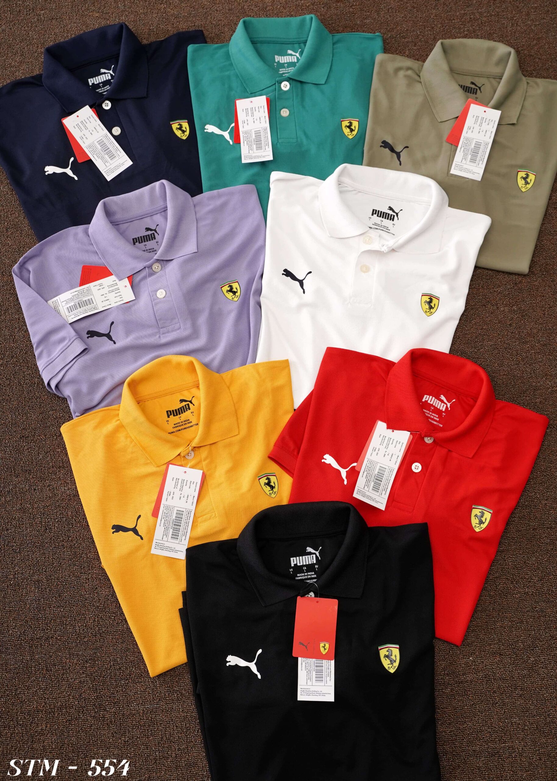 Athletic PMA FER Premium Quality Men’s Sports Polo T shirt