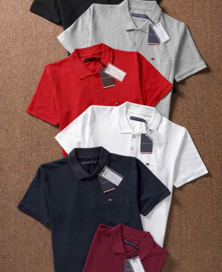 New Classic Collection Cotton Plain Pocket Pique Polo T-shirt