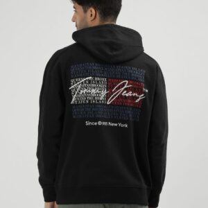 Brand New TMY Printed Hooded Sweatshirt Full Sleeve