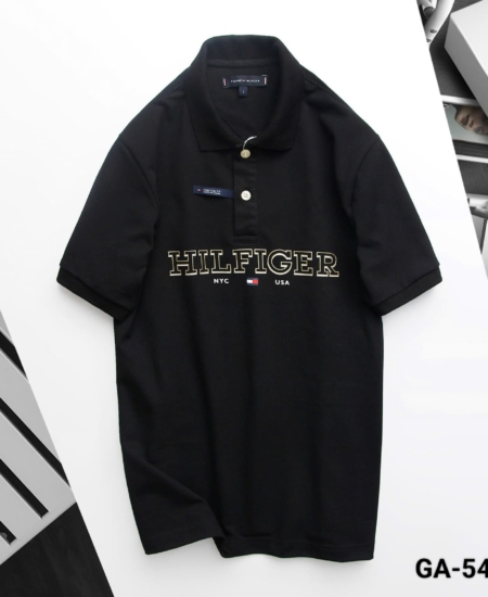 TMY Premium Cotton Chest Embroidery Pique Polo T-shirt