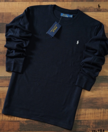 New Branded Solid Plain Premium Quality Cotton Full Sleeve T shirt