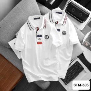Brand New TMY Premium Cotton Chest Embroidery Mens Polo T-shirt