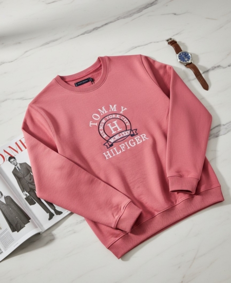 Branded TMY Premium Quality Loop Knit Printed Sweatshirt Full Sleeve