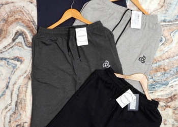 Branded JKY Pure Cotton Loop Knit Regular Fit Track Pant Without Cuff