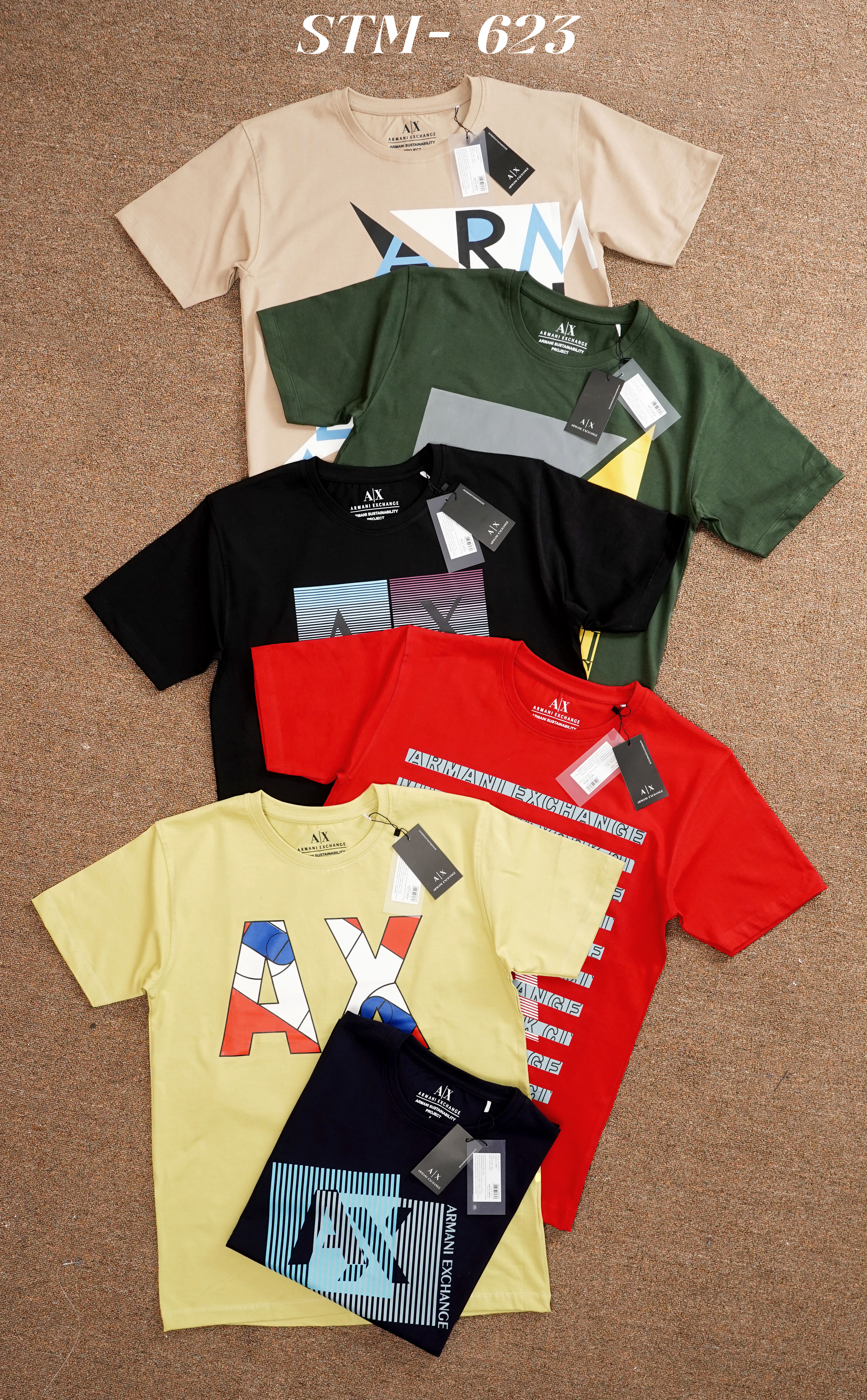 STM 623 AX R NECK T SHIRTS 07