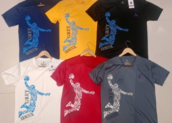 GREY ARMOUR Original Premium Quality sports Round Neck T-shirt