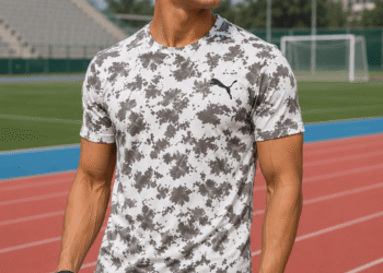 PMA Premium Sports Tie & Dye Lycra Round neck T-shirt