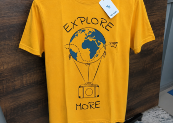 Branded TOM HIDDLE Graphic Printed Cotton Round Neck T-Shirt