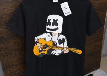 Branded TOM HIDDLE Graphic Printed Cotton Round Neck T-Shirt