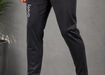 Branded ONE 8 Premium Quality 4 Way Lycra Men’s Sports Track pant Without Cuff