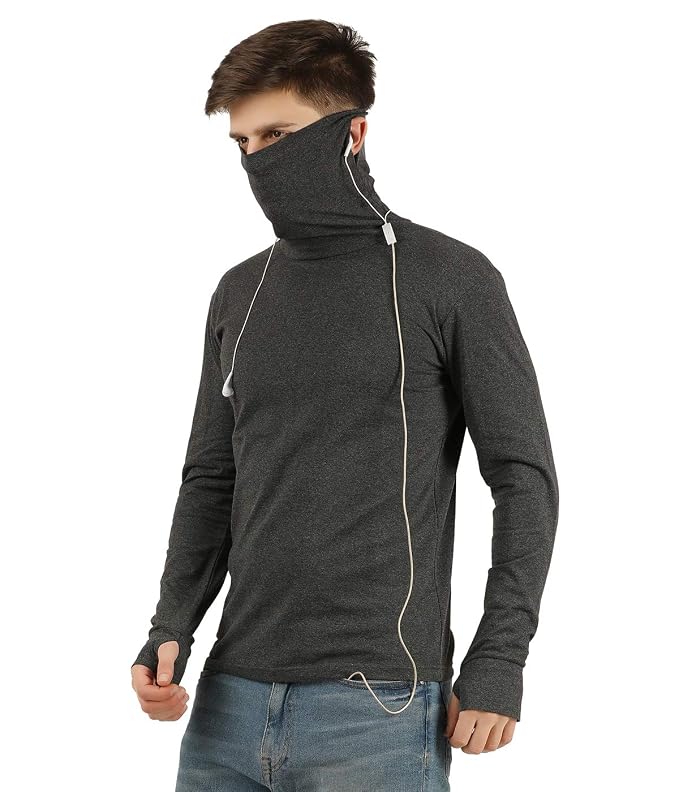 ZARO MAN Premium Quality CRAWL NECK Men’s Full Sleeve T-Shirt