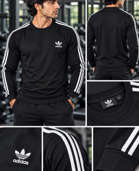 Brand ADIDS Premium Quality Designer Men’s Full Sleeve T-Shirt