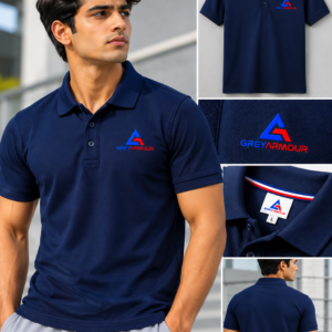 Grey Armour Premium Sports Mars Polo T-shirt