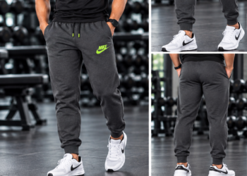 NKE Cotton Loop Knit Track Pant With Cuff [ECONOMIC]