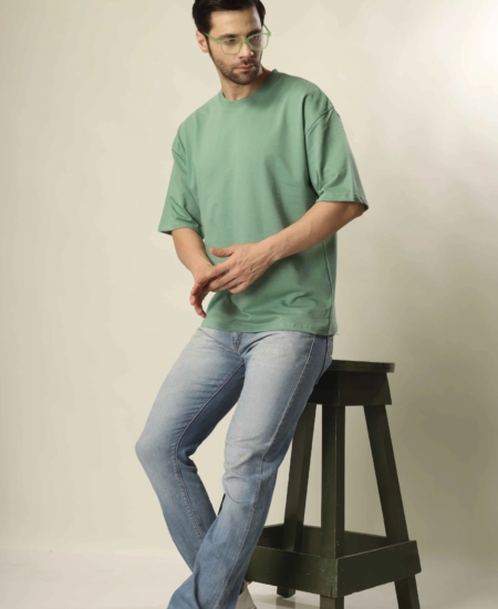 White Label Premium Cotton Drop Shoulder Oversized T-shirt